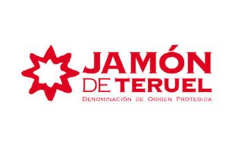 logotipo Jamón D.O. Teruel y paleta de Teruel